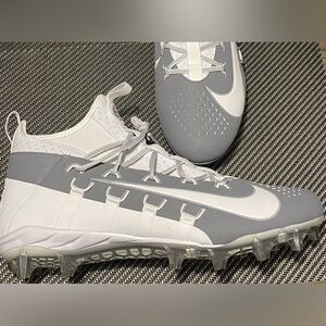 New Nike Alpha Huarache 6 Elite Lax Lacrosse -Football 880409-102 Cleats-Men 11
